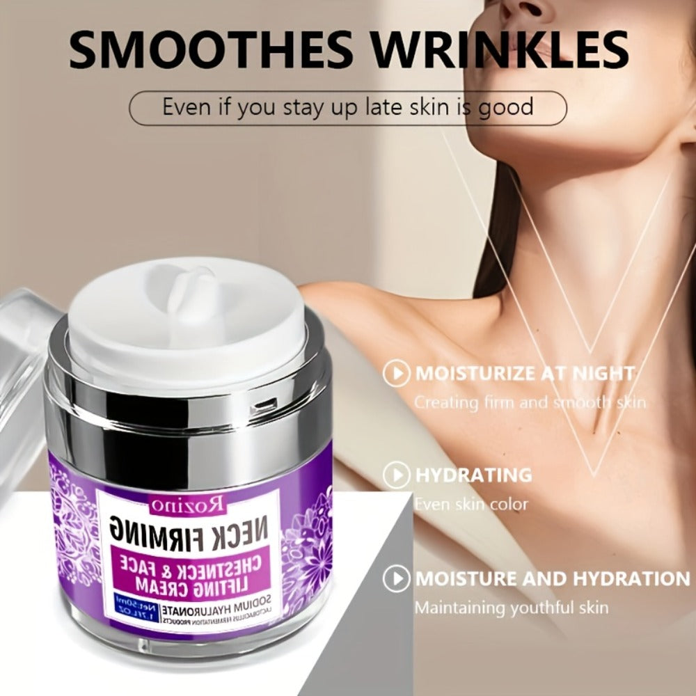 Face & Neck Lifting Cream 50ml Instant Tightening & Firming – Anti-Aging Wrinkle Cream for Sagging Skin, Jawline Contouring &