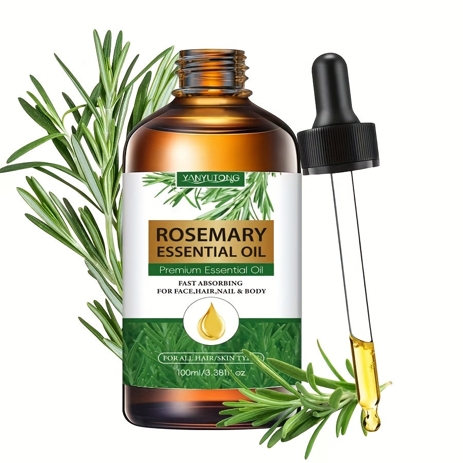 Essential Oil Rosemary External-Use Dropper Bottle with 1-Piece, 2-Piece or 1.01oz Available Options — image 13