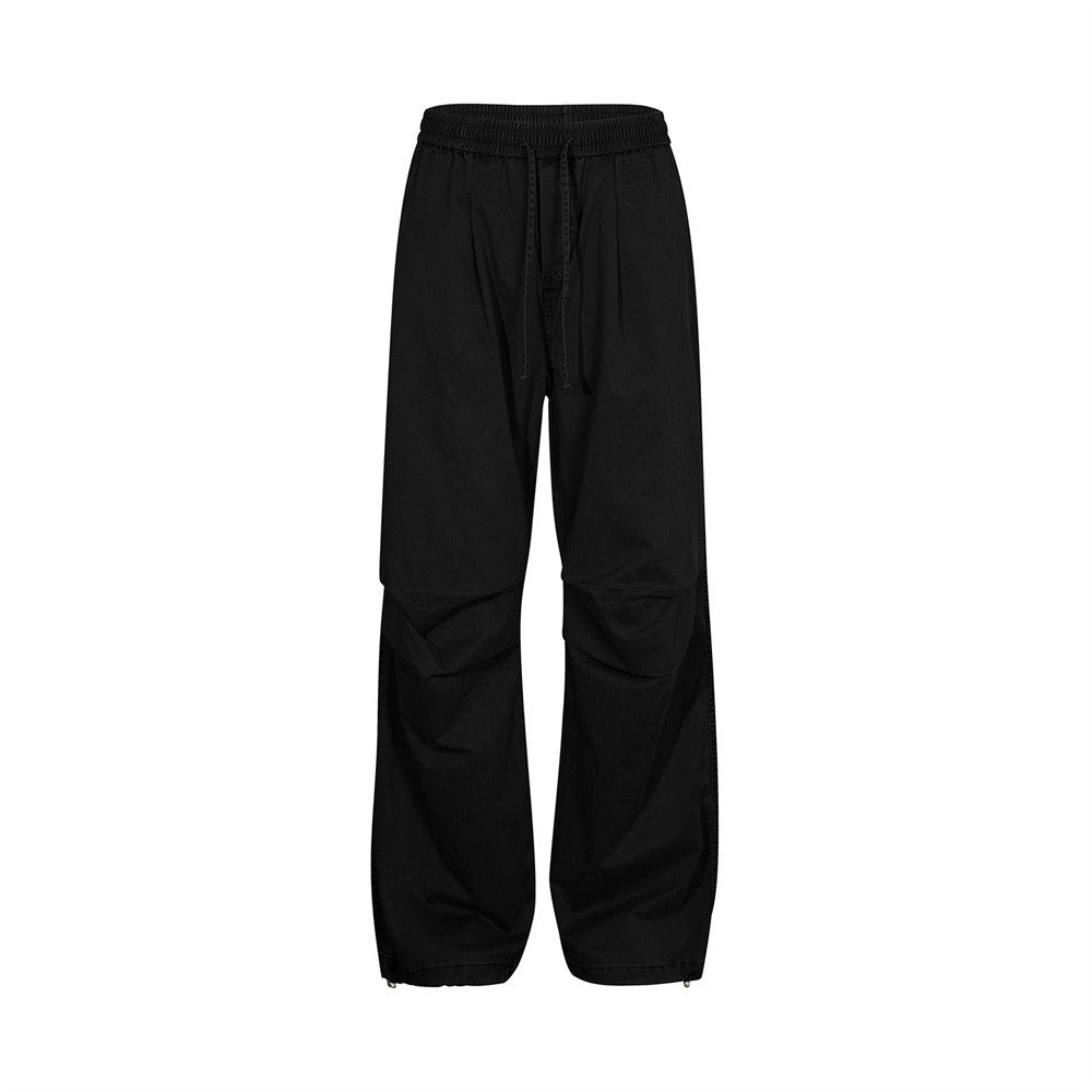Pleated Paratrooper Casual Trousers For Men