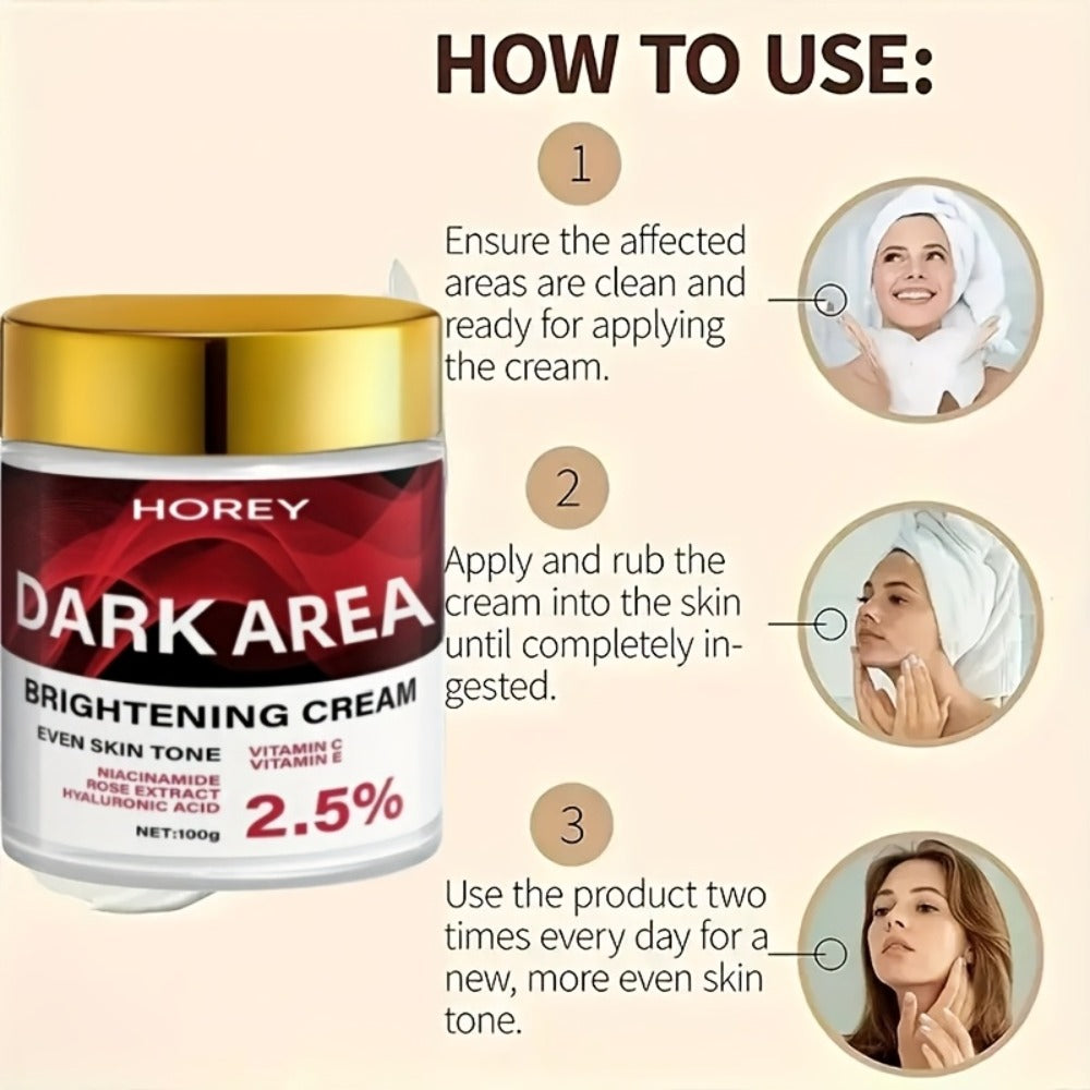 Face Cream Vitamin C 2.5% Formula with Glutathione, Vitamin E and 100g Morning or Evening Format — image 8