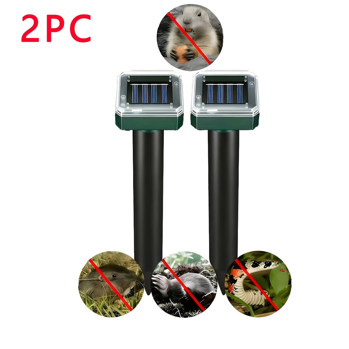 Outdoor Solar Lights for Yard, Solar Outdoor Lights for Garden, LED Landscape Path Lights IP44, Solar Lawn Projection Lights 