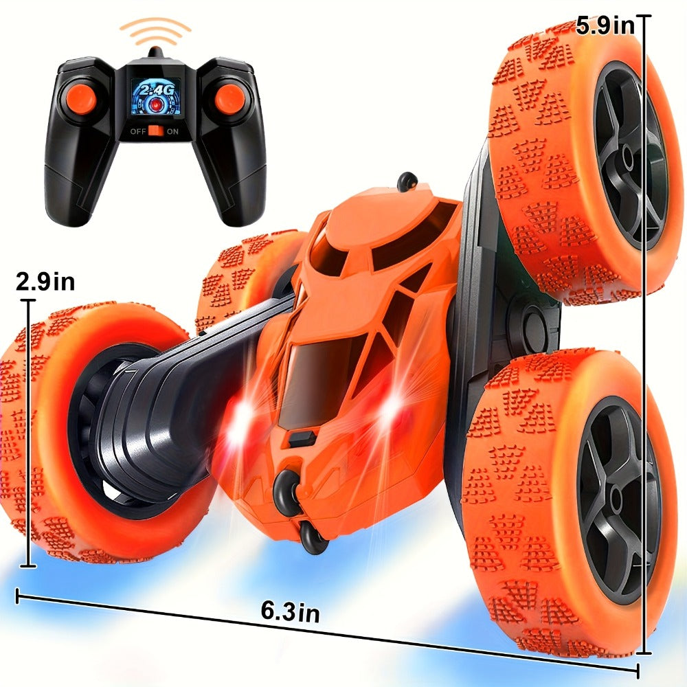 Remote Control Car, Double-Sided 360-Degree Flip Stunt Model with LEDs, 2.4GHz Control and 1400mAh Battery — image 9
