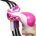 Automatic Electric Hair Braider Machine One-Touch Operation, Adjustable Speed Braid Styler with Braiding Combs & Clips — imag