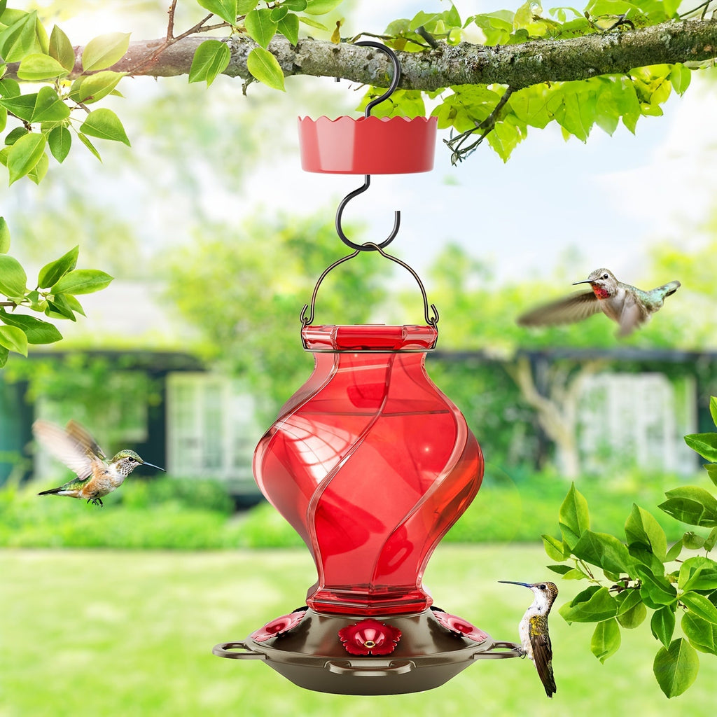Hummingbird Feeder for Garden, Yard and Pest Management, with the Listed Configuration, for Everyday Use and Organized Storag