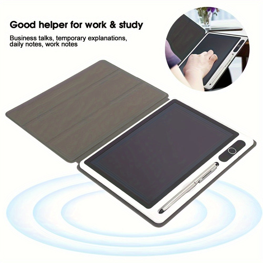 LCD Writing Tablet with Case 10.1 Inch, Electronic Handwriting Pad Doodle Board for Adults Kids Home School & Office — image 