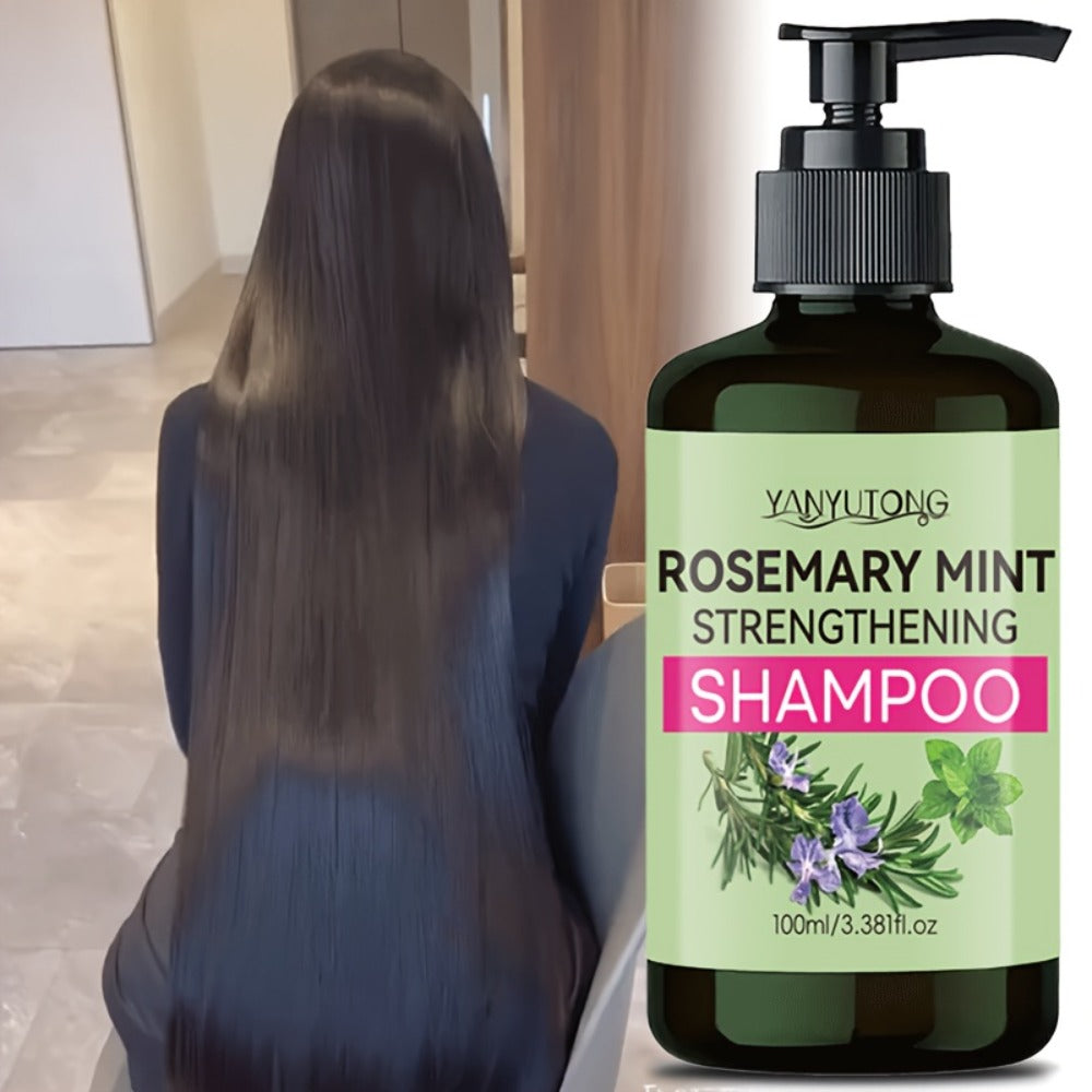 Rosemary Mint Shampoo & Conditioner Set with Rosemary Extract, Strengthening Hair Growth Formula — image 3