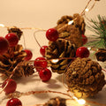 LED Pinecone Light String Small Mulberry Copper Wire Light Creative Flashing Light String Christmas Courtyard Decoration Light String - V.I.P Digital Presence