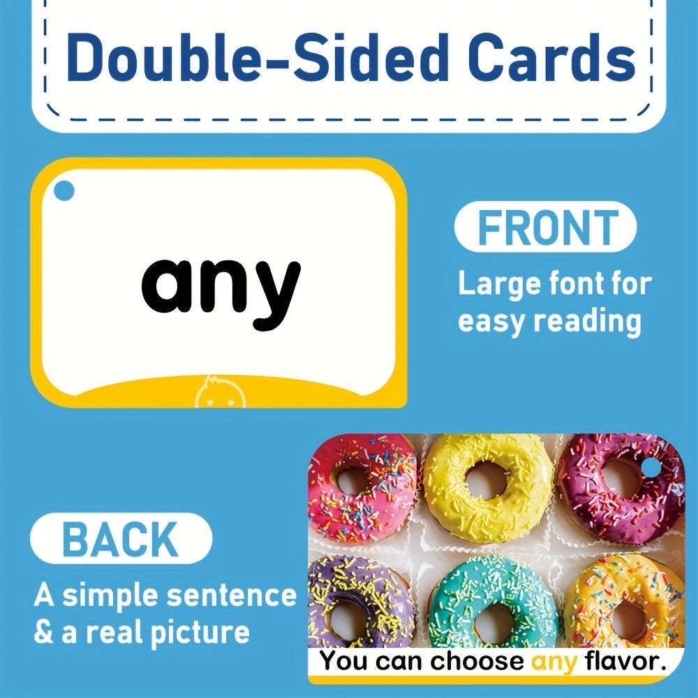 Sight Words Flash Cards 350 Dolch & Fry High Frequency Words, 5 Color-Coded Levels Pre-K to 3rd Grade — image 5