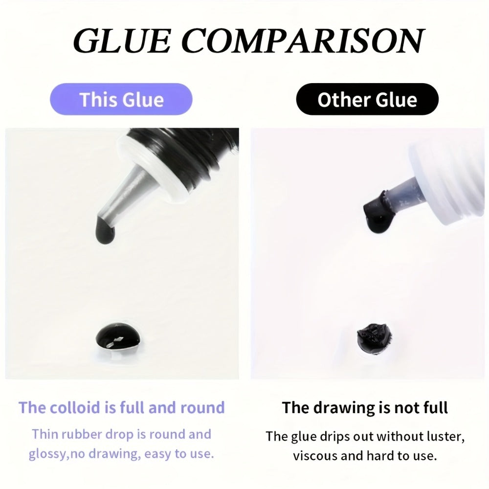 Lash Glue Set, Eyelash Extension Adhesive 6-7 Weeks Retention, Quick Dry DIY Lash Bond for Individual & — image 4