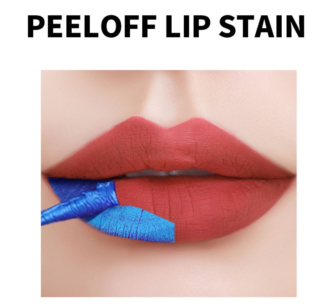 Matte Velvet Lip Stain Set 6 Colors Waterproof Smudge-Proof, Metallic Blue Cobalt Bold Shades Vegan Lip Gloss for All Skin To