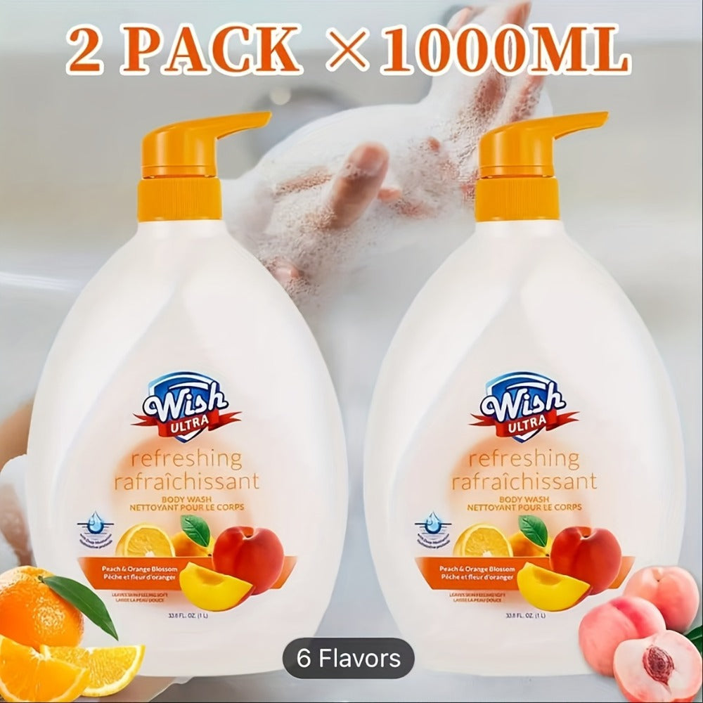 Pump-Bottle Body Wash with Vitamin E Label, Five Scent Options and Single or Two-Piece Packs — image 8