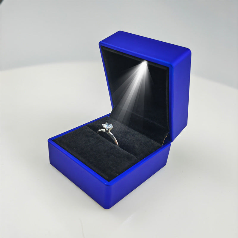 " Elegant LED Light Ring Box: Perfect for Engagement & Wedding Gifts - Keep Your Jewelry Safe & Secure!  & Secure!" - V.I.P Digital Presence
