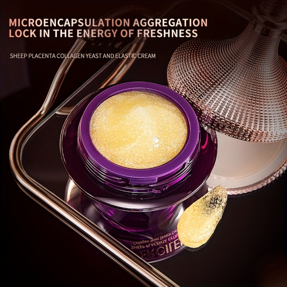 Collagen Face Cream 50g with Sheep Placenta, Hyaluronic Acid & Niacinamide, Deep with Plant Squalane for Firm — image 7