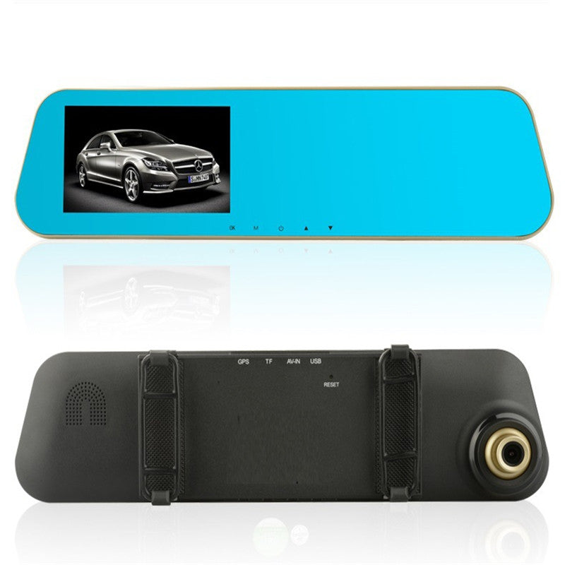 Rearview mirror driving recorder