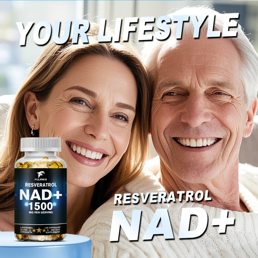 NAD+ Supplement Capsules with Resveratrol, Cellular Energy, & Daily Vitality Support for Women & Men — image 13