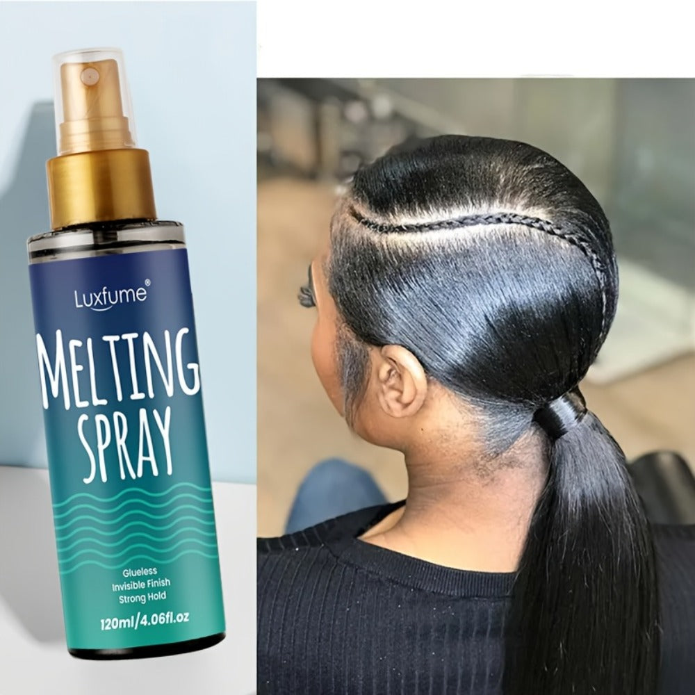 Strong Hold Hair Spray 24H for Women and Men – Flexible Natural Finish Shapes Hair, Secures Wigs and Controls Edges — image 1
