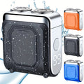 Electric Shaver Dual-Head Floating Magnetic Razor with Digital Battery Display, USB Charging and Three Colors — image 1
