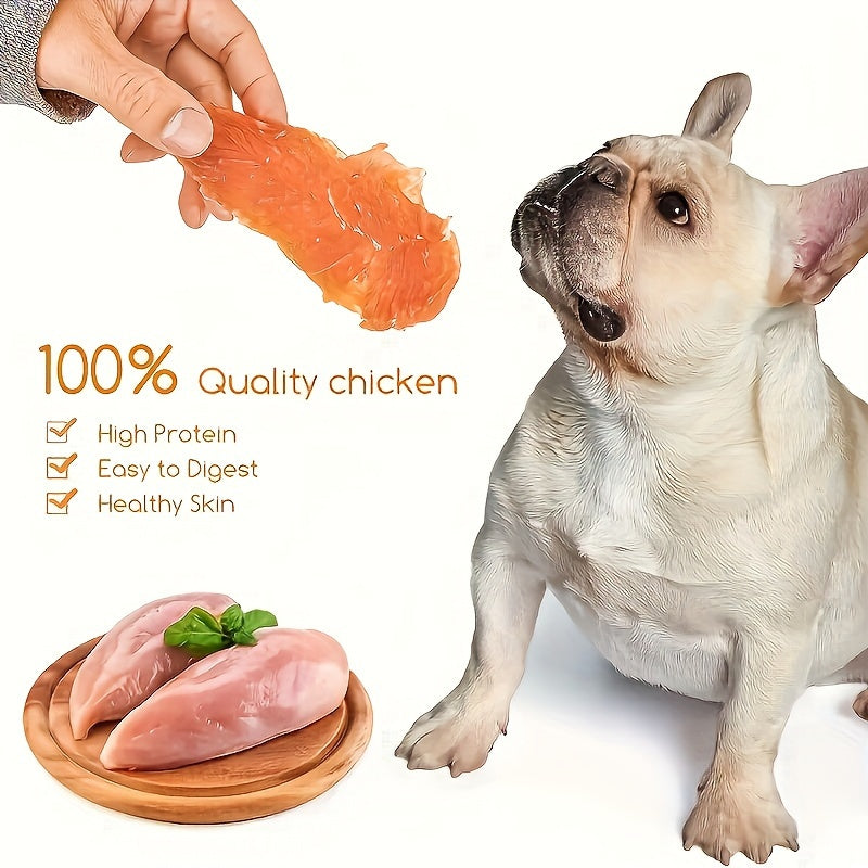 Dog Treats BLACK DUCK Chicken Jerky in 100g, 200g and 500g Package Options for Reward-Time Portioning — image 3
