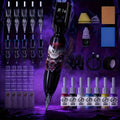 INKSOUL TM-81 Wireless Tattoo Kit Rotary Tattoo Pen with LCD Screen 1100mAh Battery for Temporary Body Art, Festivals and Cos