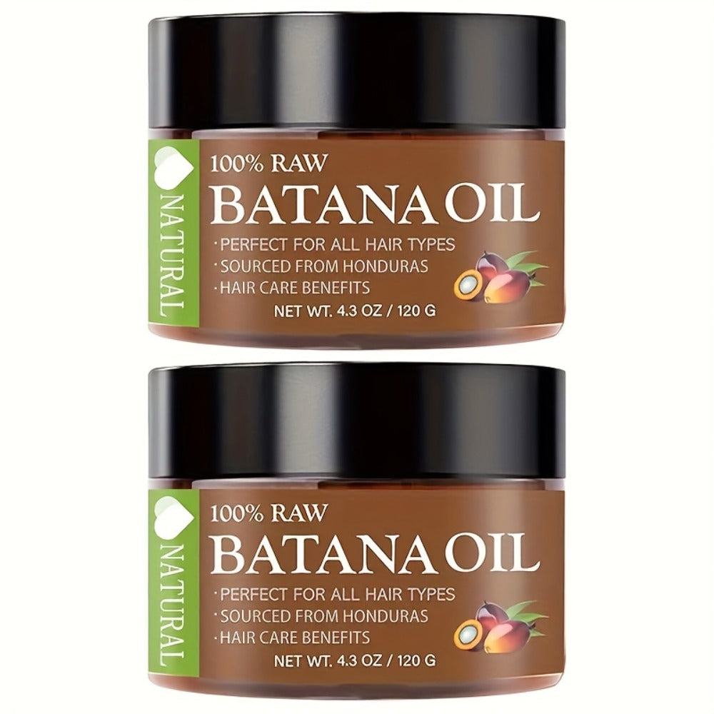 Hair Oil Batana Two-Jar Balm Set with Wide-Mouth Containers for Pre-Wash or Leave-In Hair Application — image 7