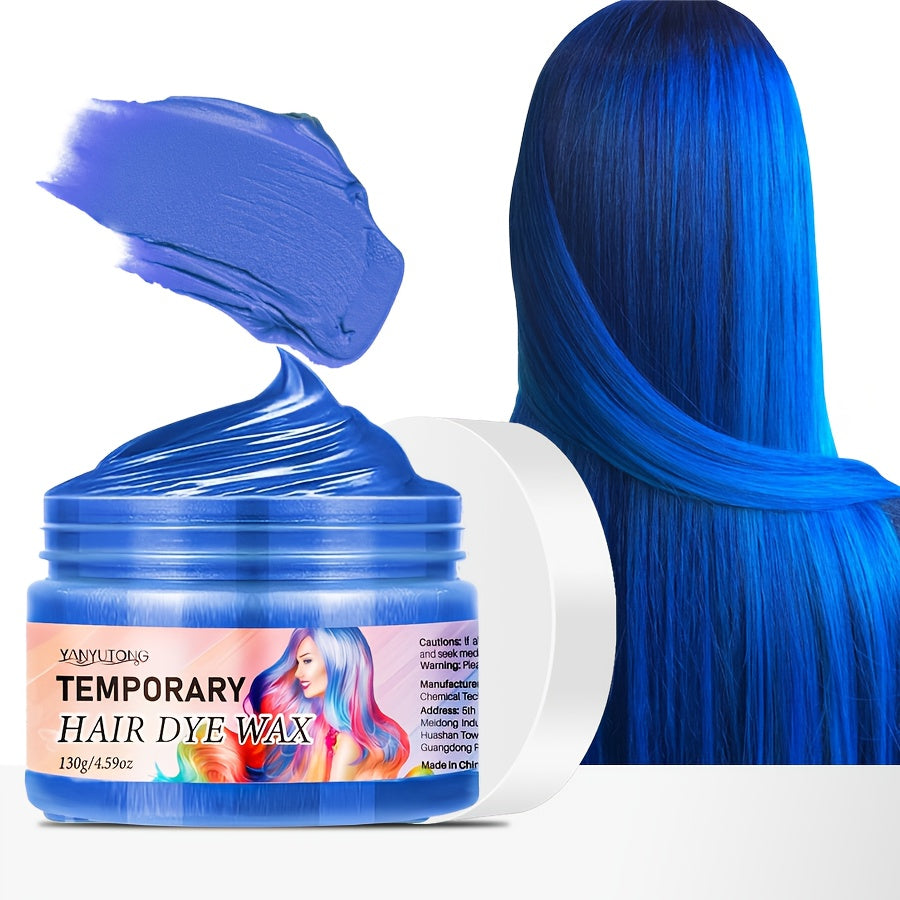 Temporary Hair Dye Wax 130g Instant Vivid Color Styling for Party Halloween Cosplay Festival, No Bleach No Damage — image 11