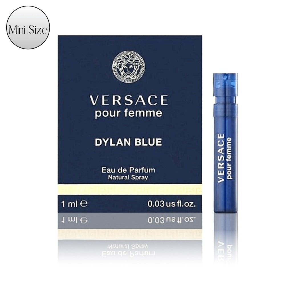 Perfume Sampler Set for Women Versace Collection 12 x 1ml Fragrance Discovery Kit Try Before for Bath Time, Home Spa and Pers