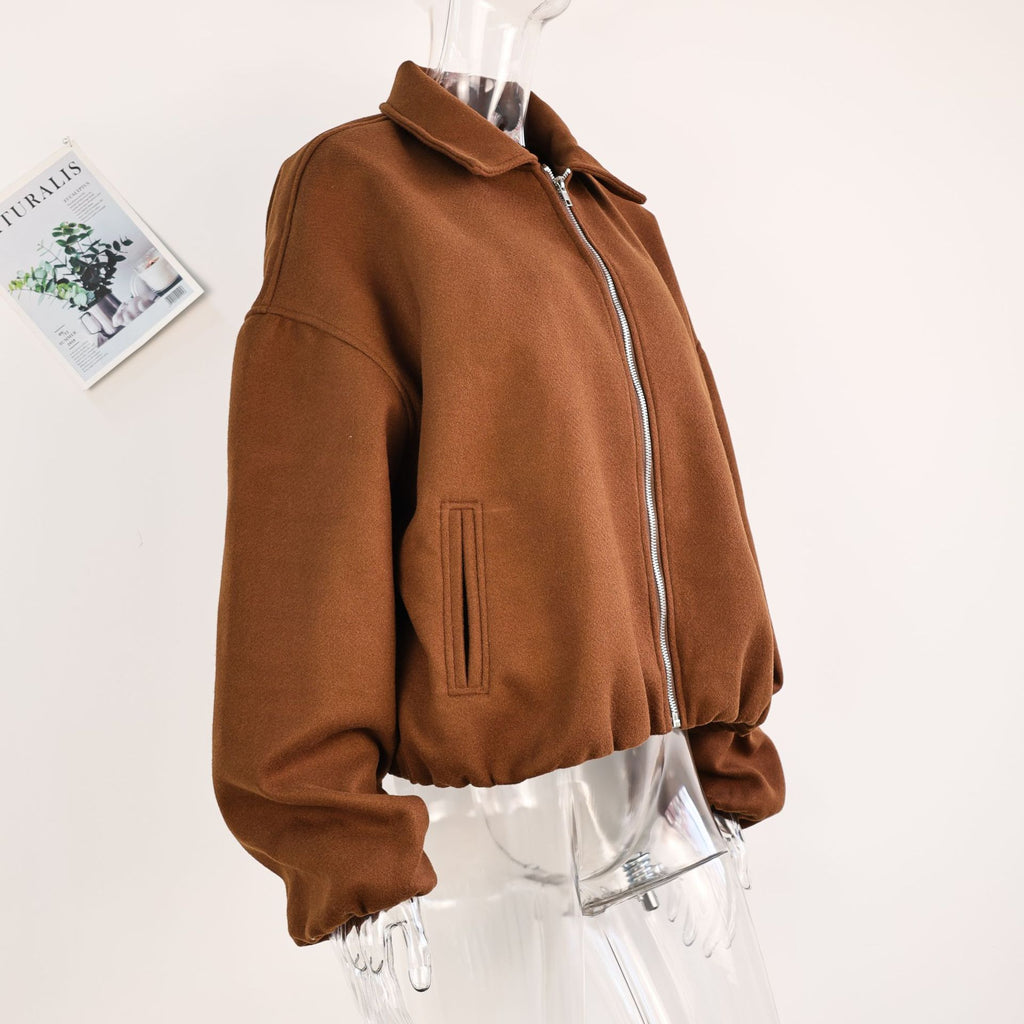 Short Loose Jacket Coat Women