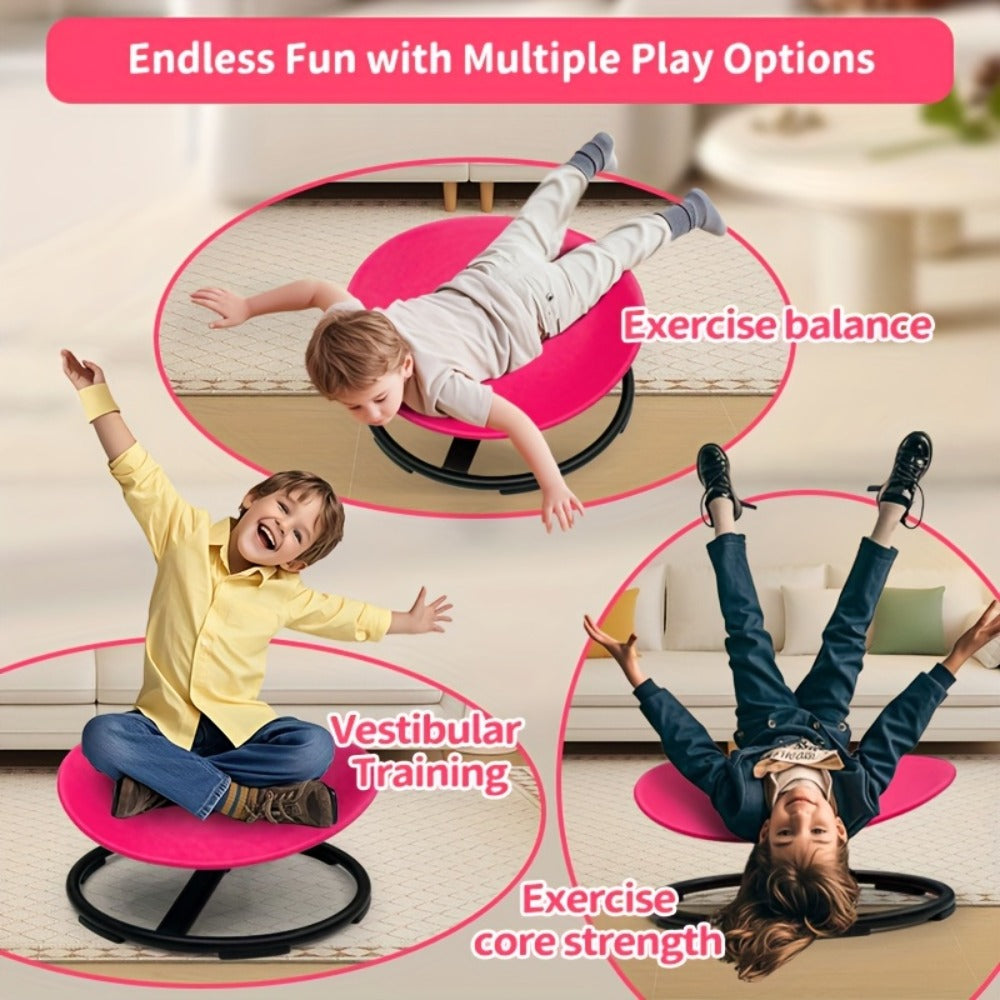 Kids Sit & Spin Sensory Chair, Sturdy Motor Skills Trainer for Sensory Play, Indoor & Outdoor Use — image 10