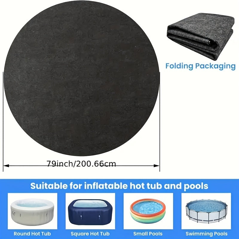 Hot Tub Mat for Garden, Patio and Yard Use, with the Listed Configuration, for Everyday Use and Organized Storage — image 4