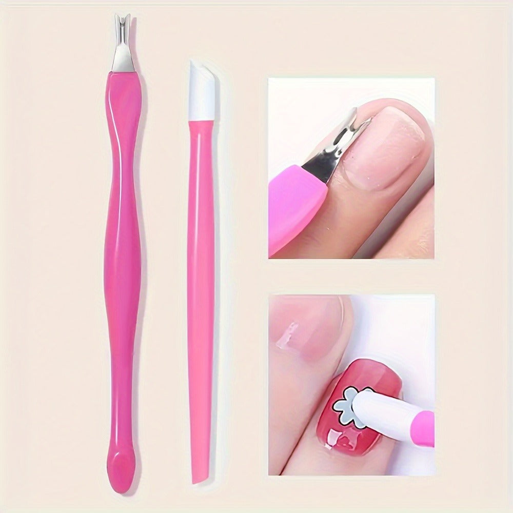 72-Piece Complete Nail Art Set with LED UV Lamp, Electric Nail Drill Pen, Gel Polish, Glue Drying Machine — image 15