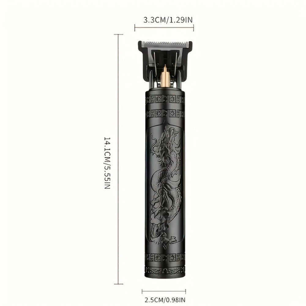 Beard Trimmer for Men USB Rechargeable Zero Contour Precision Edger Lithium Battery – Hair Clipper with Limit Comb ABS Body f