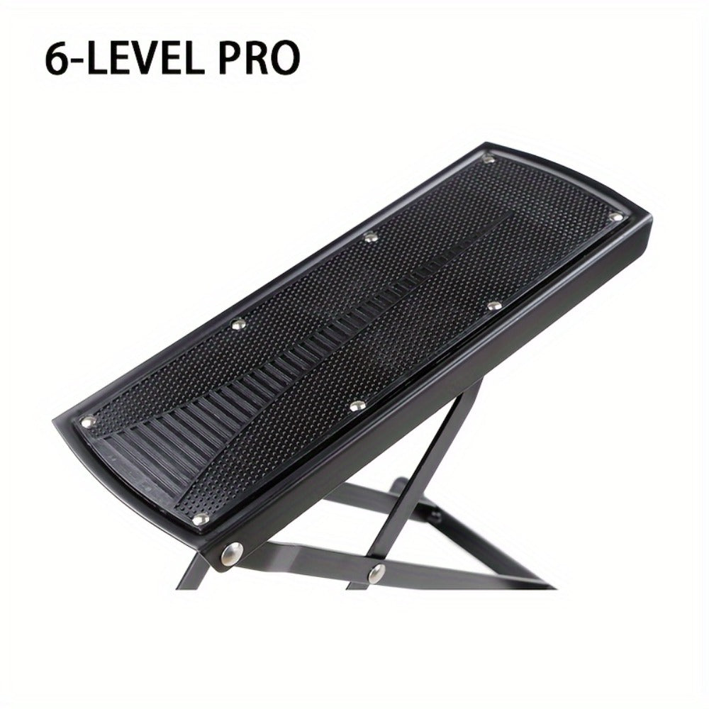 Adjustable Pedicure Footrest Stand 4-6 Level Non-Slip Portable Foot Rest for Nail Care – Professional Manicure Pedicure Tool 