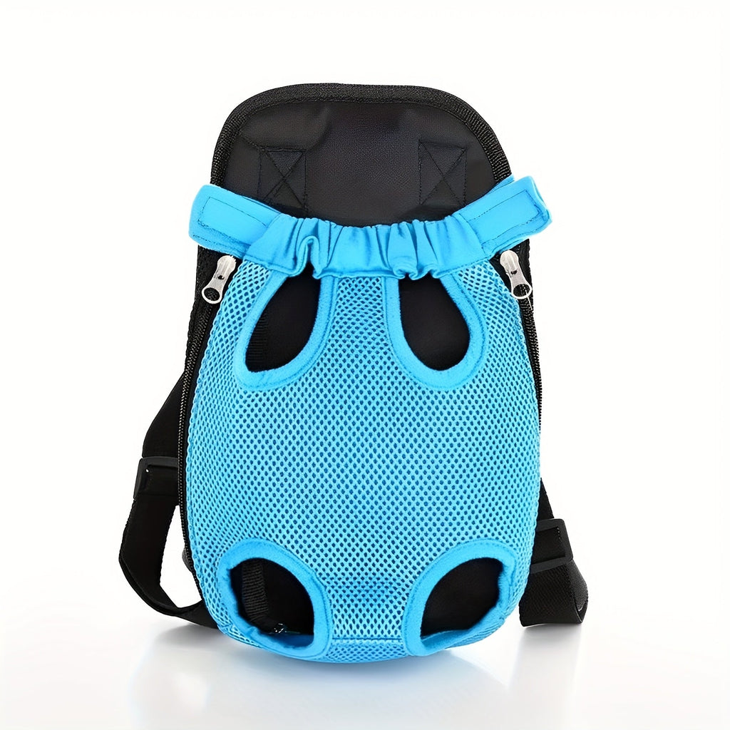 Front Chest Pet Carrier Backpack with Leg Openings, Adjustable Straps and 22 Color and Size Options — image 13