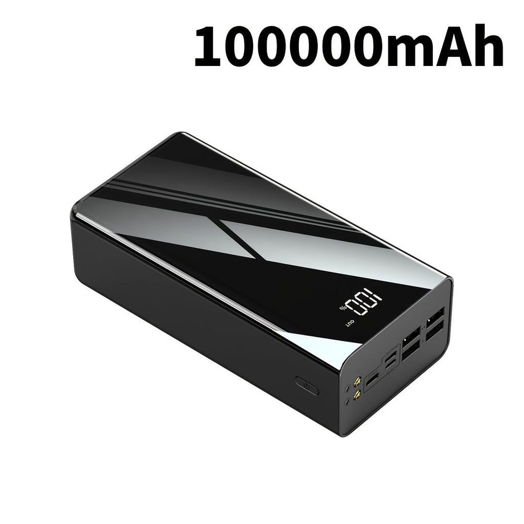 Power Bank 100000mAh 22.5W Super Fast Charging Two-Way USB-C Digital Display Large Capacity Portable Charger for Travel Campi