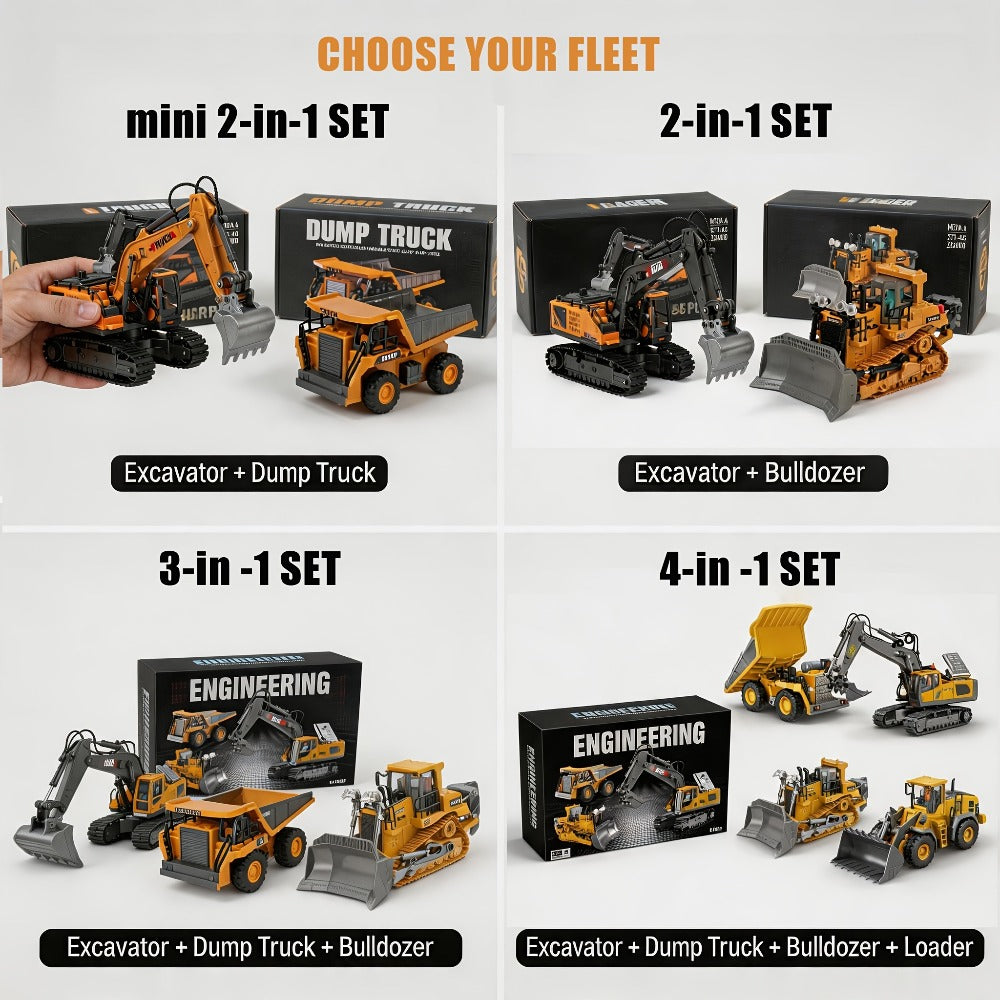 RC Construction Vehicle Set 2/3/4pcs with the Listed Color, Size or Set Options for Everyday Use — image 14