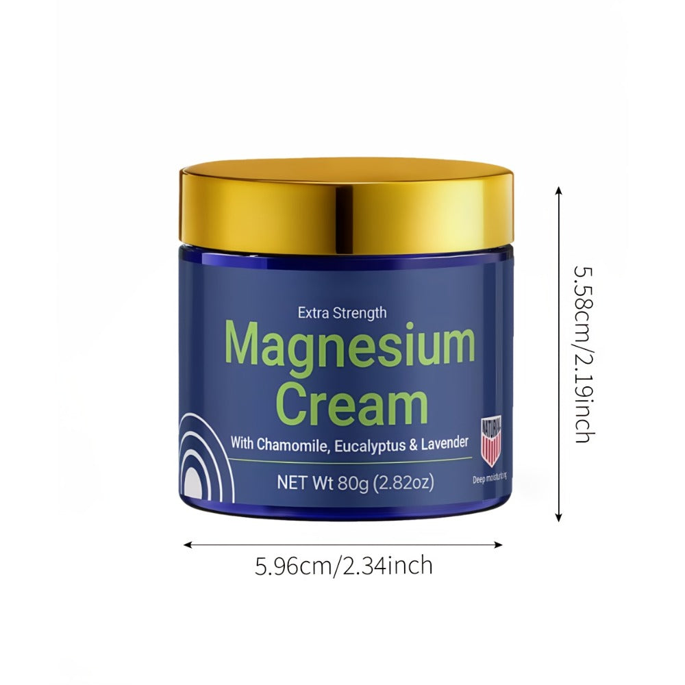 Magnesium Deep Hydration Body Lotion 2-Pack – Fast Absorbing Non-Greasy Moisturizing Cream for Dry Skin, Skin-Friendly Formul