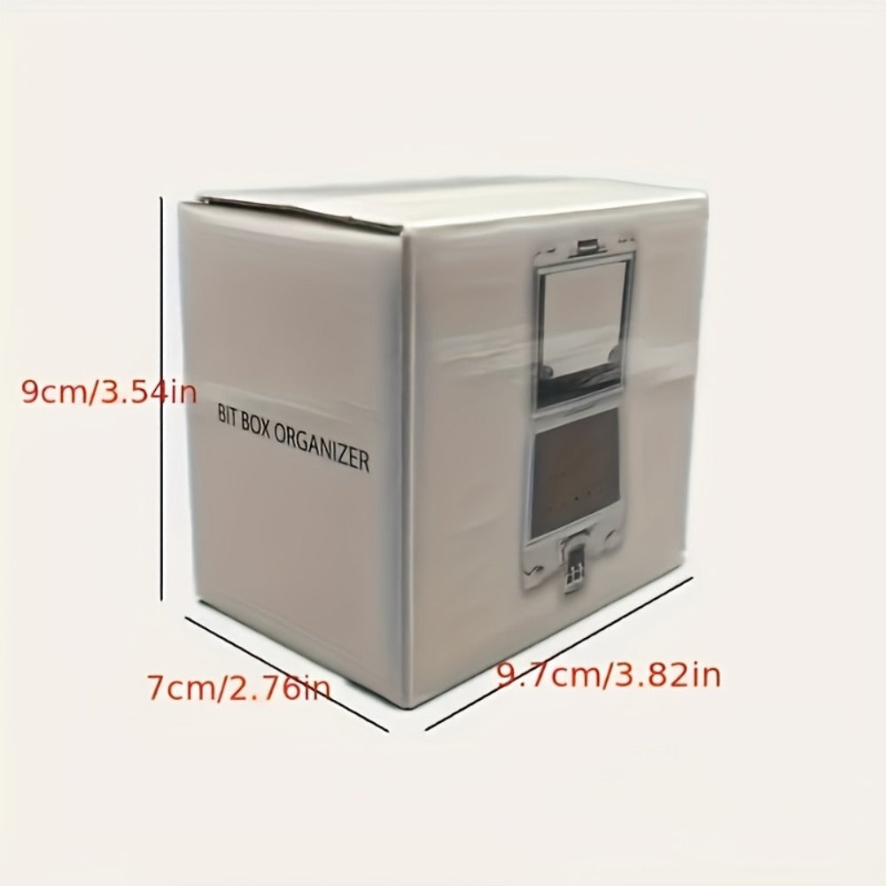 Nail Drill Bit Set Tungsten Steel & Ceramic Grinding Heads with Storage Box for Gel Removal Nail Enhancement — image 4