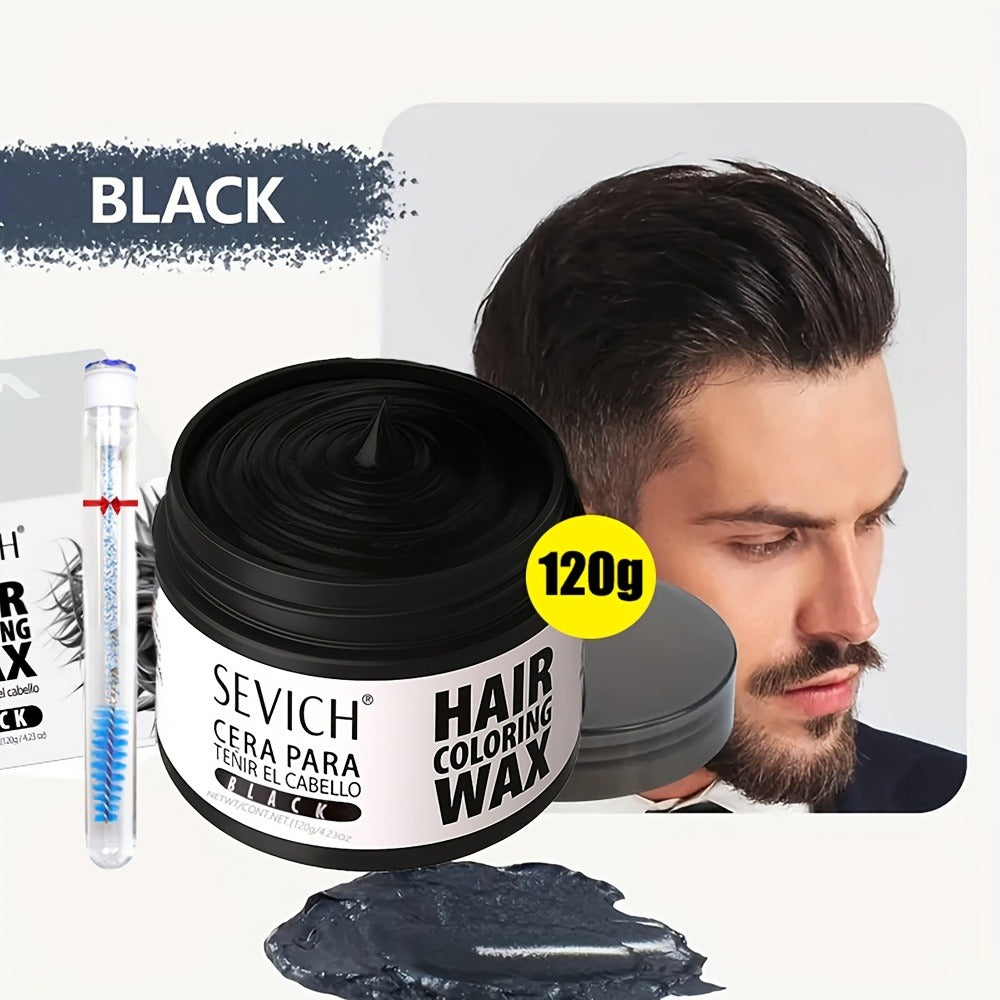 Instant Color Hair Wax 10 Shades – Temporary Hair Dye Wax Strong Hold Styling for Parties, Cosplay, Festivals & Halloween, Ea