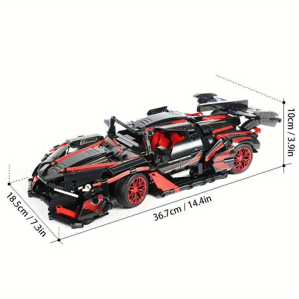 1391PCS Car Building Blocks Kit 1:14 Scale MY88301 – Challenging Adult Model Precision Vehicle Assembly, Desktop Display Orna