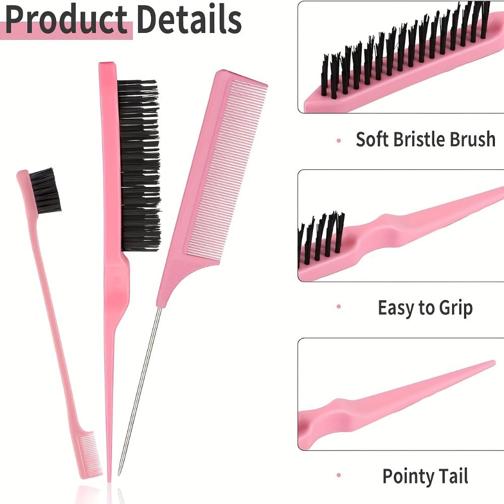Hair Sectioning Clips 18-Piece Set with Crocodile Clips, Silicone Patting Separator & Curling Wrist Bracelet – Salon Perming 