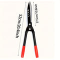 Long-Handle Hedge and Twig Shears, 20.4 Inches Overall with 10.8-Inch Blades and Red Grip Ends — image 1