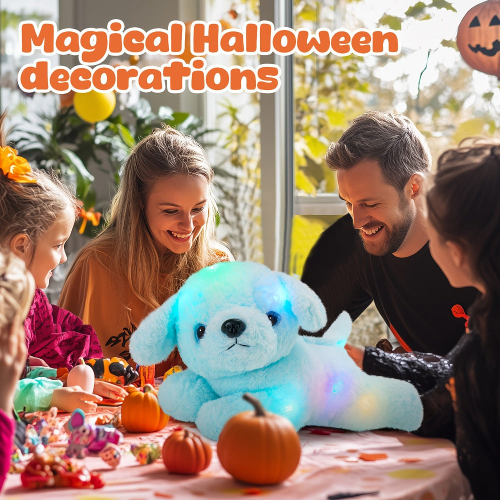 Plush Toy Blue Puppy with Light-Up Body and Music for Colorful Interactive Room Display and Gifting — image 7
