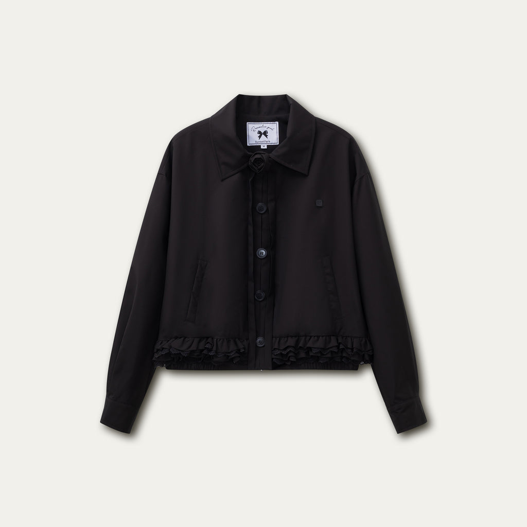 Lace Jacket Coat Heavy Industry Cake Dress Women