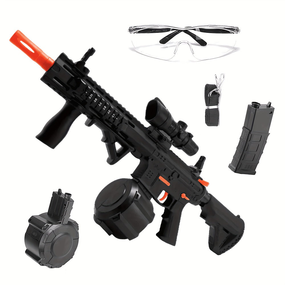 Rechargeable Electric Splash Ball Toy Gun, USB Rechargeable Outdoor Shooting Rifle for Kids Boys — image 1