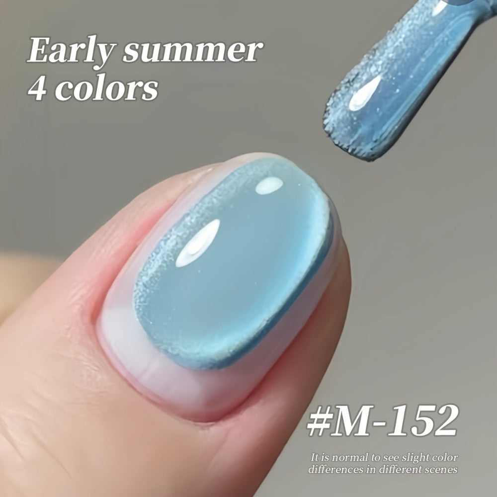 Four-Piece Cat Eye Gel Polish Set in Photo-Frame Bottles with 152, 153, 159 and 132 Color Codes — image 5
