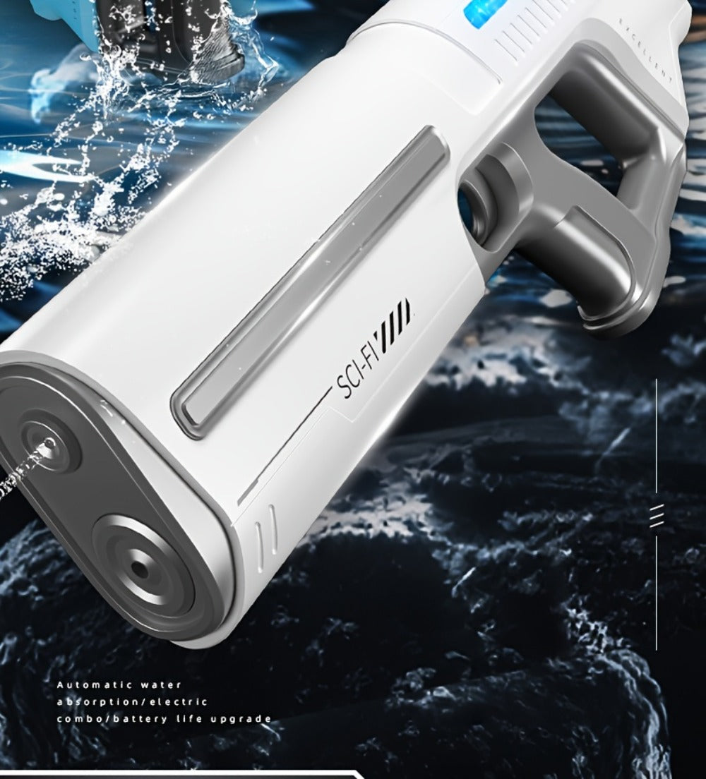 Electric Pulse-Light Water Blaster Bundle with Hard Case, Pictured Goggles and Three Color Choices — image 12