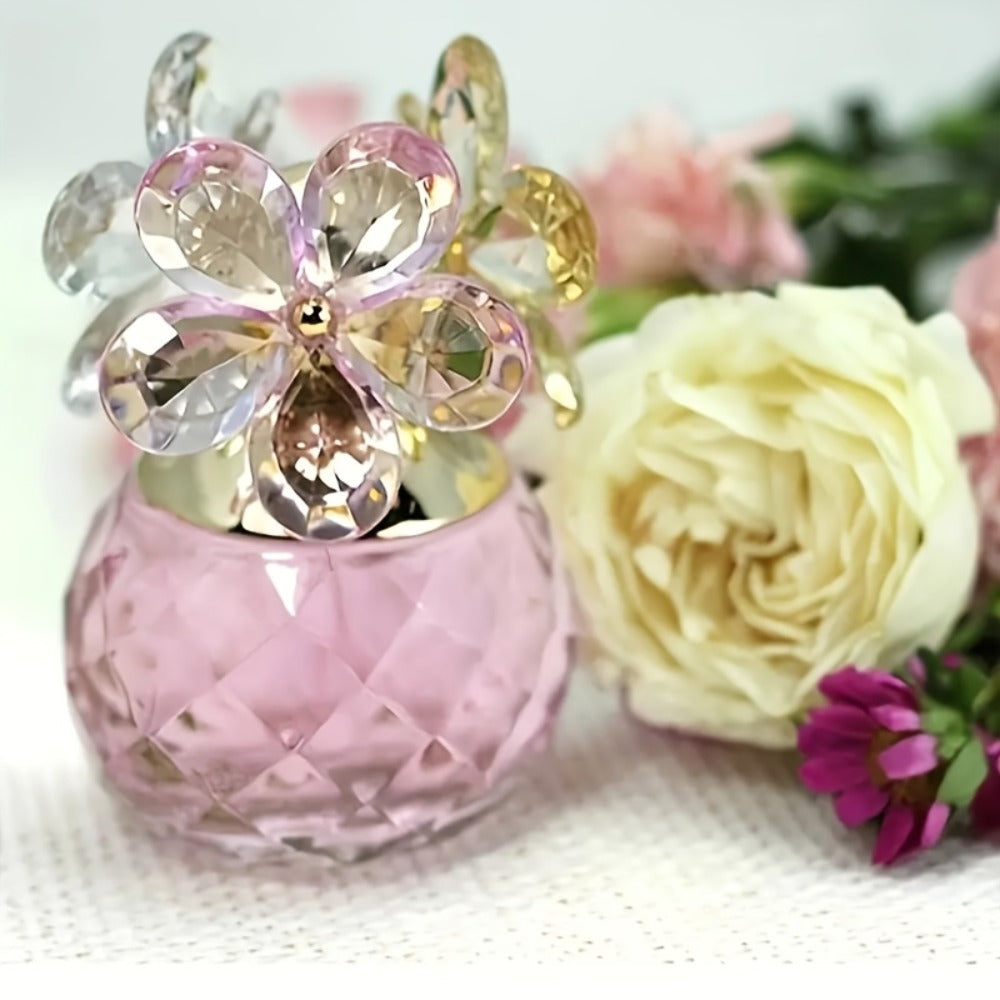 Women's Perfume Refillable Essential Oil Spray 2.03 oz, Citrus, Jasmine, Red Rose & Wood Notes, Floral Fragrance — image 8