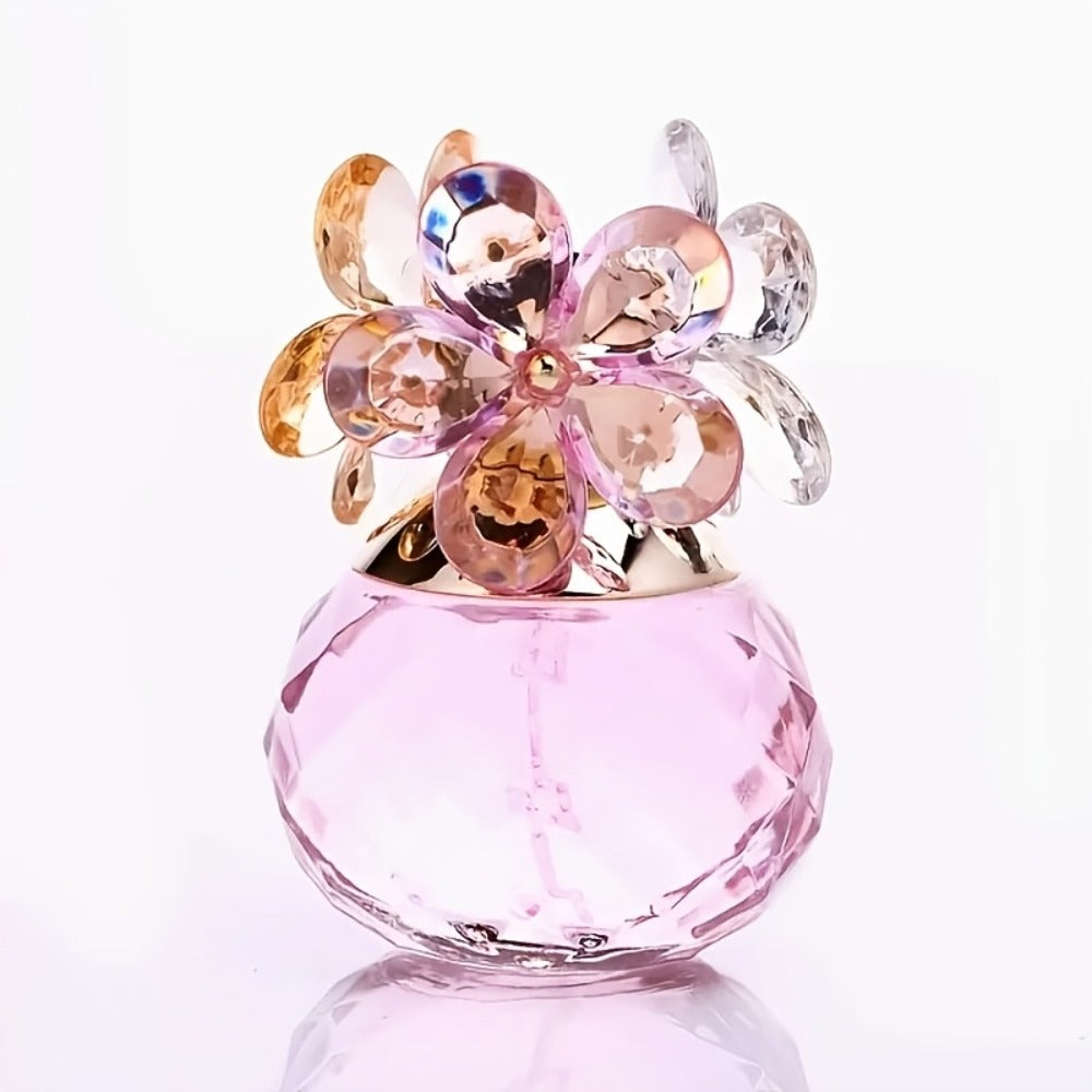 Women's Perfume Refillable Essential Oil Spray 2.03 oz, Citrus, Jasmine, Red Rose & Wood Notes, Floral Fragrance — image 3