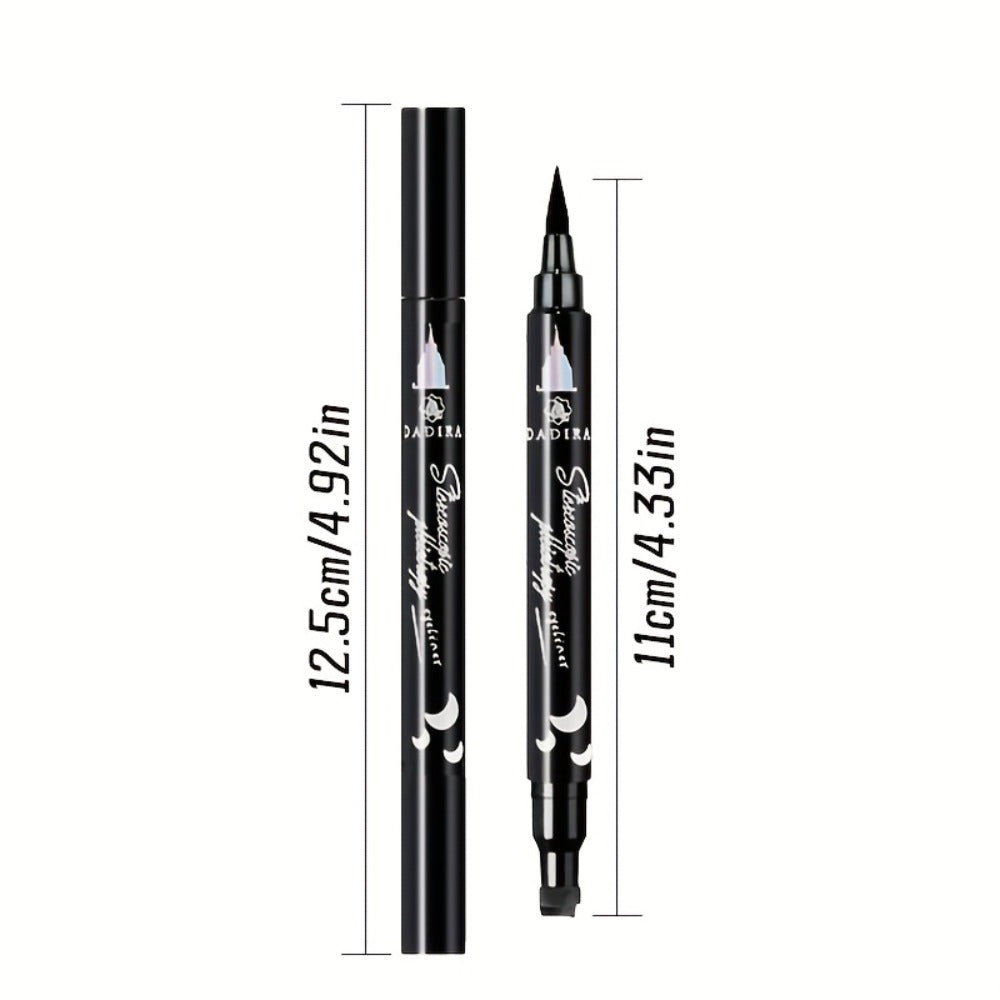 Waterproof Eyeliner Pen Set 6pcs Double-Ended Liquid Eyeliner Kit, Smudge-Proof, Oil-Proof, Precision Eye Liner Pencil for Wo