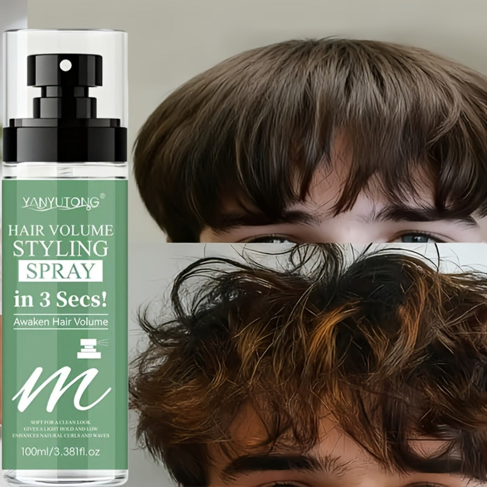 Hair Volumizing Spray 100ml Oil-Free Texturizing Instant Lift & Hold, Non-Irritating Styling Spray for Fine Flat Hair — image